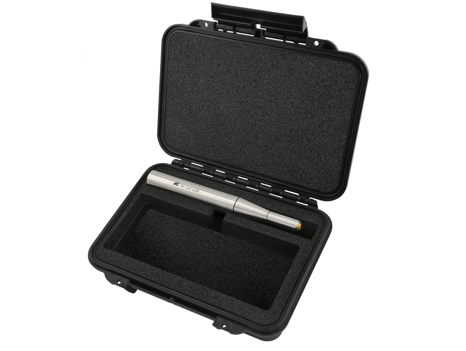 im wettergeschützten Etui Edelstahl